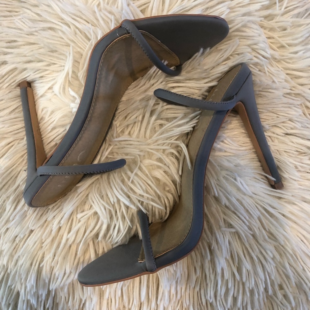 Must Have grey double strap sandal